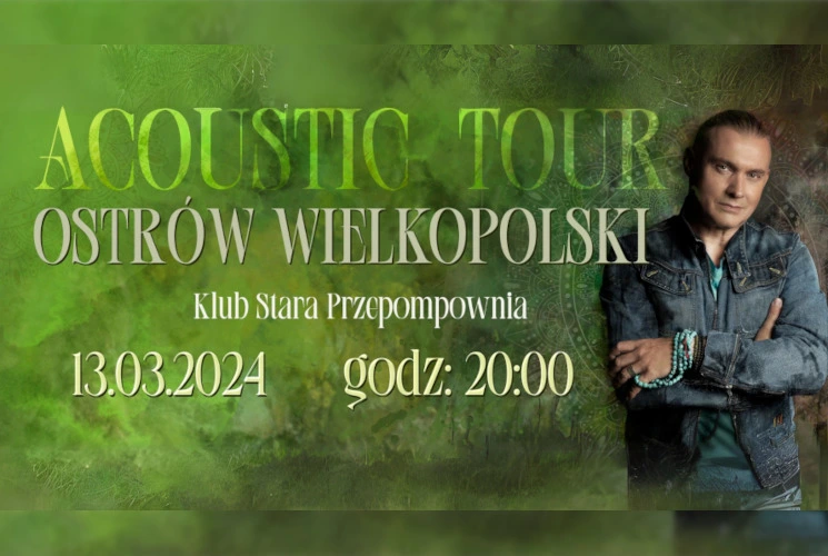 Maciej Maciek Balcar Acoustic Tour Stara Przepompownia ostrów wielkopolski