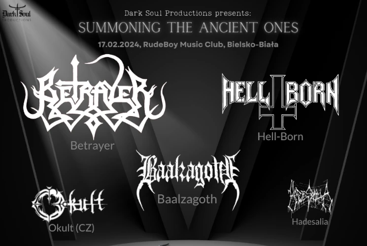 Summoning the ancient ones, betrayer, hell-born, baalzagoth, okult, hadesalia