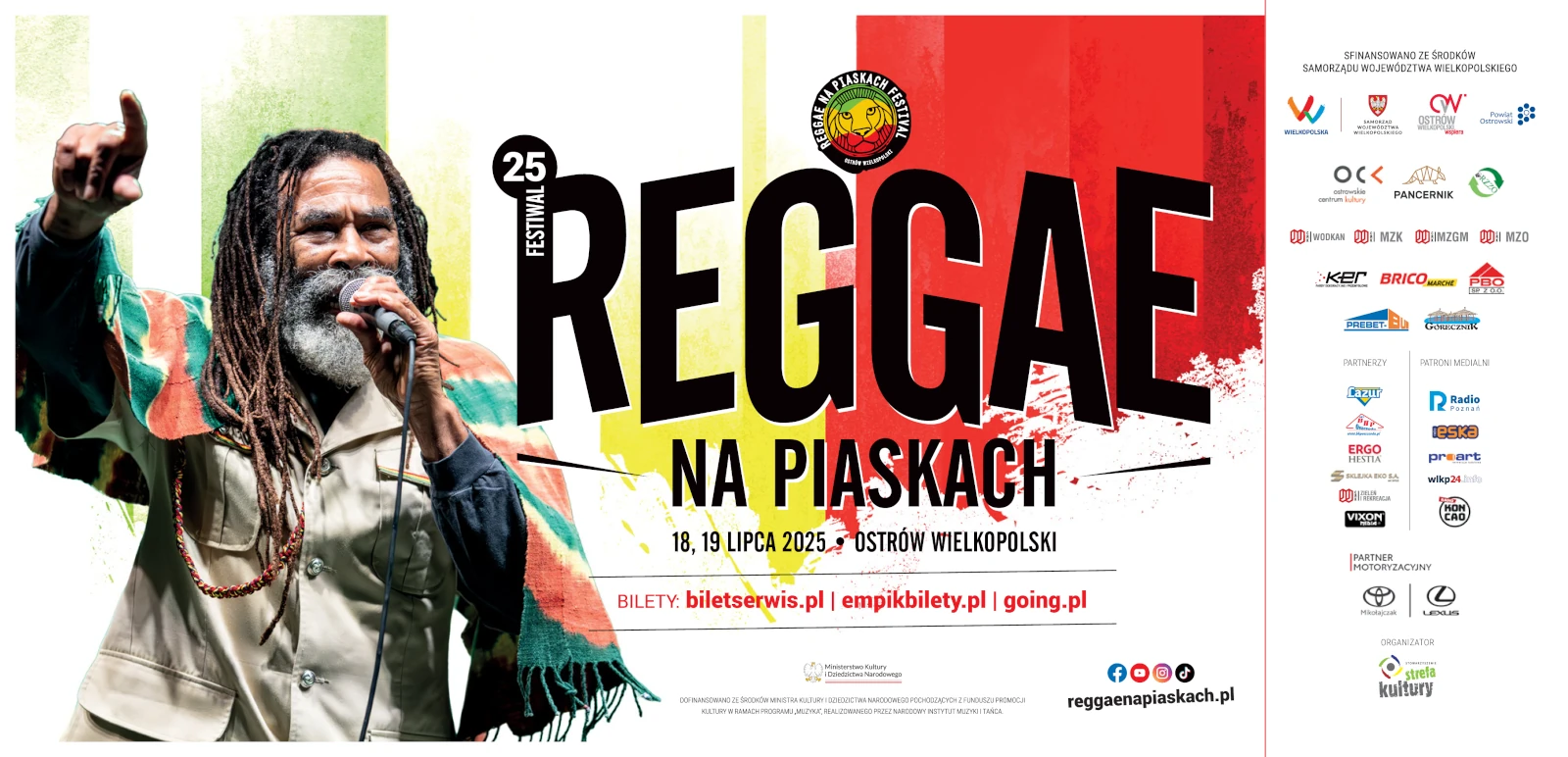 reggae na piaskach