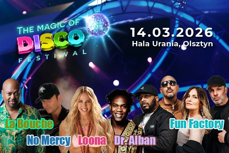 magic of disco 90 olsztyn hala urania